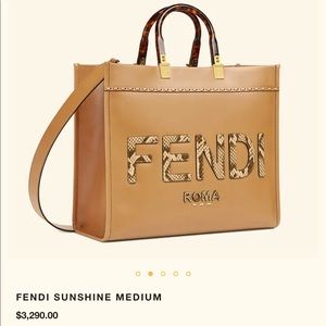 Brand new fendi shopper bag